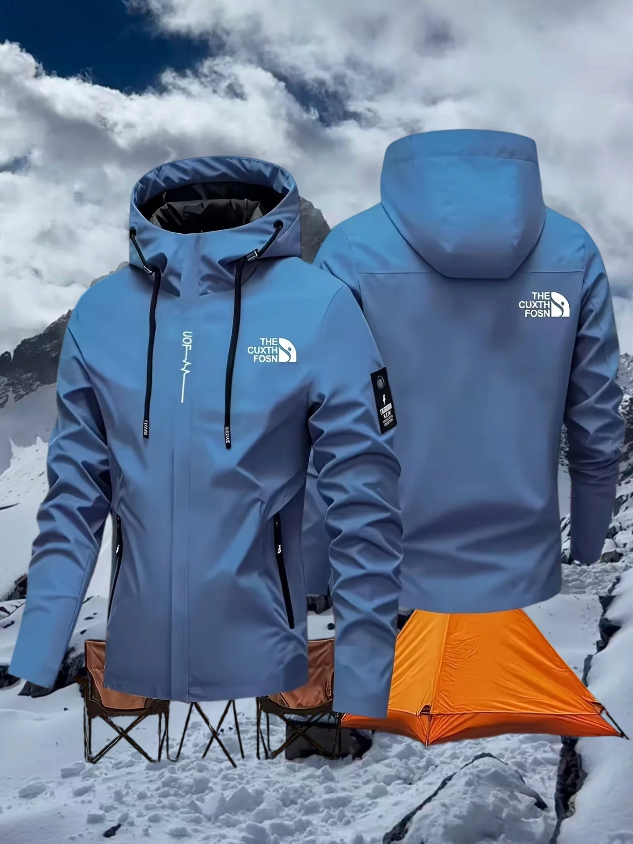 Jaket dengan Saku Berkerah dan - Outdoor Sports Adventure ulasan dan harga