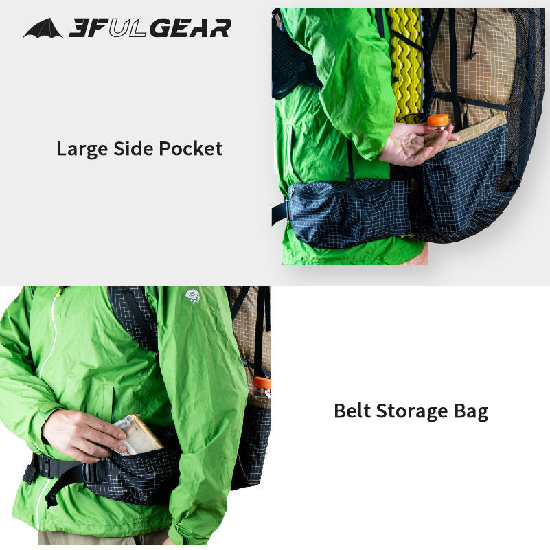 3F UL GEAR QIDIAN Pro Ransel L - Outdoor Sport Climbing Gear ulasan dan harga